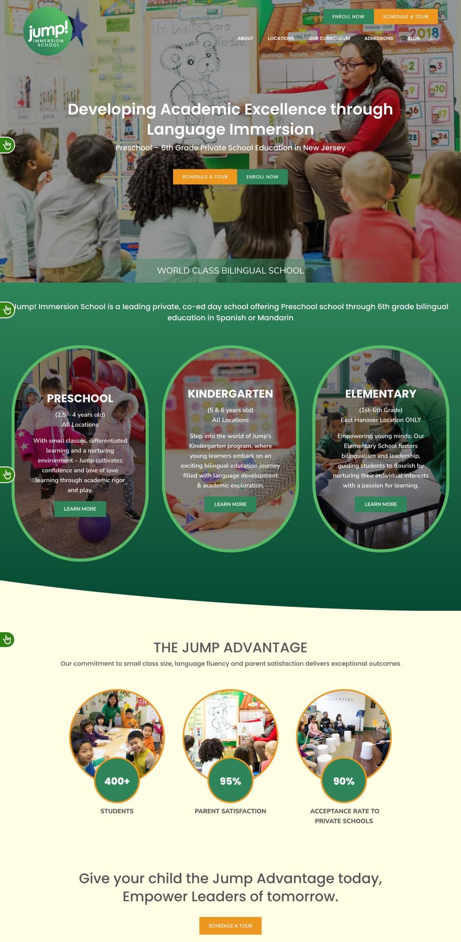Faith-Based School Website Design