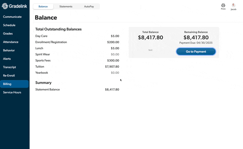 Billing Short Animation
