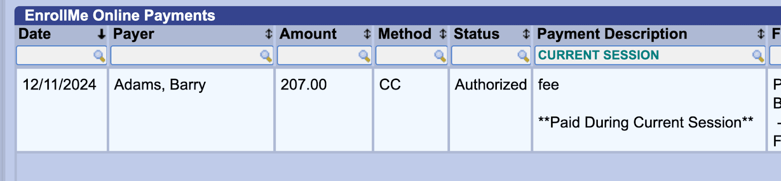 EnrollMe Payments for Bible Colleges