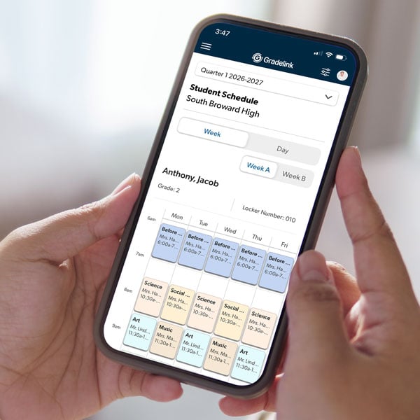 Gradelink Student/Parent Mobile App